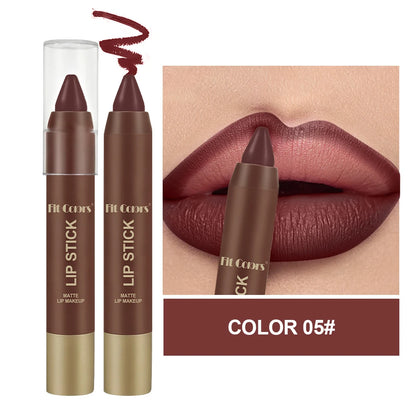 👉 Rouge à Lèvres Mat & Crayon FIT COLORS – Longue Tenue