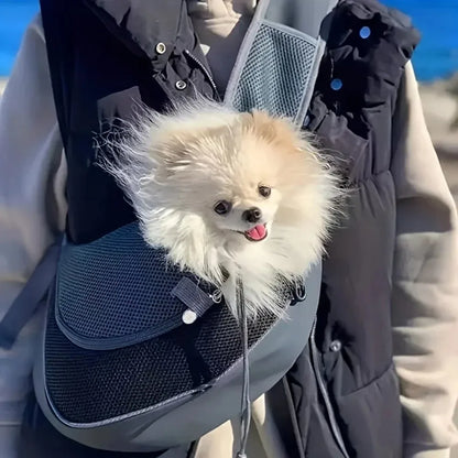 Sac de Transport pour Chien et Chat – Bandoulière Respirante
