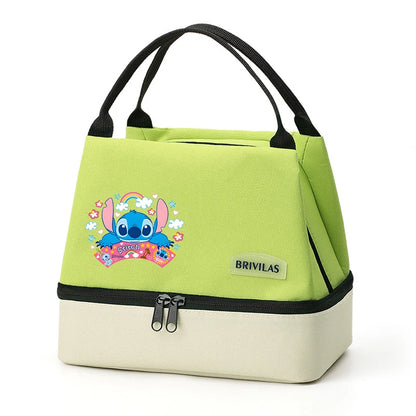 Sac Repas Stitch Isotherme Pliable – Déjeuner Bureau École Pique-nique