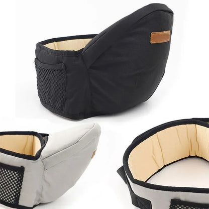 Porte-Bébé avec Siège Hanche – Confort & Soutien Parents