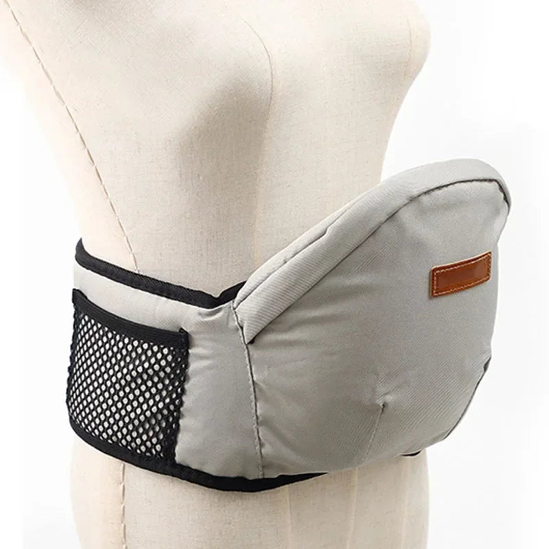 Porte-Bébé avec Siège Hanche – Confort & Soutien Parents
