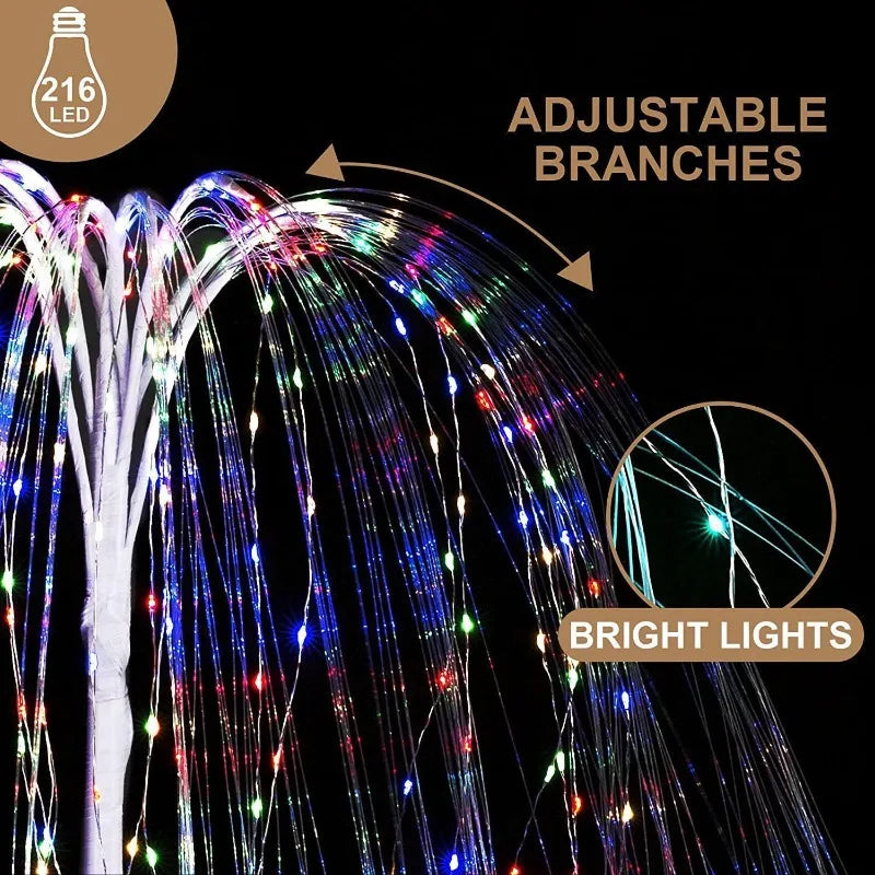 Lampe Saule Lumineuse LED 🌿 Arbre Décoratif & Veilleuse