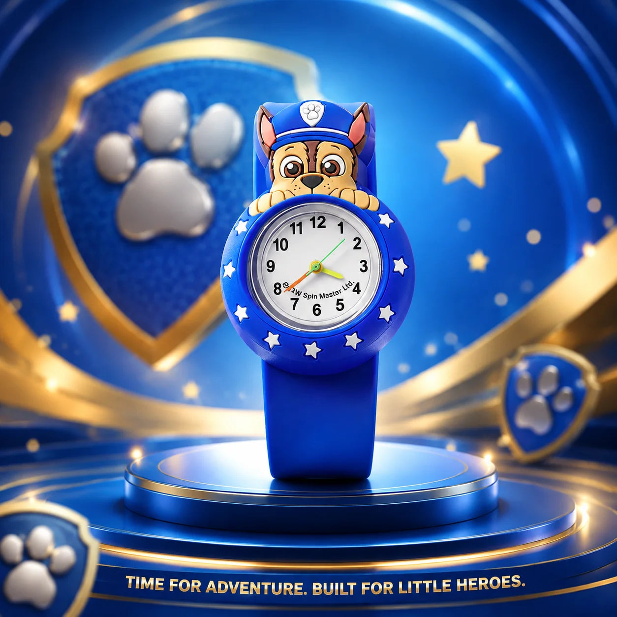 Montre Enfant Bracelet Slap – Montre Fantaisie Motif Paw Patrol