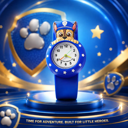 Montre Enfant Bracelet Slap – Montre Fantaisie Motif Paw Patrol
