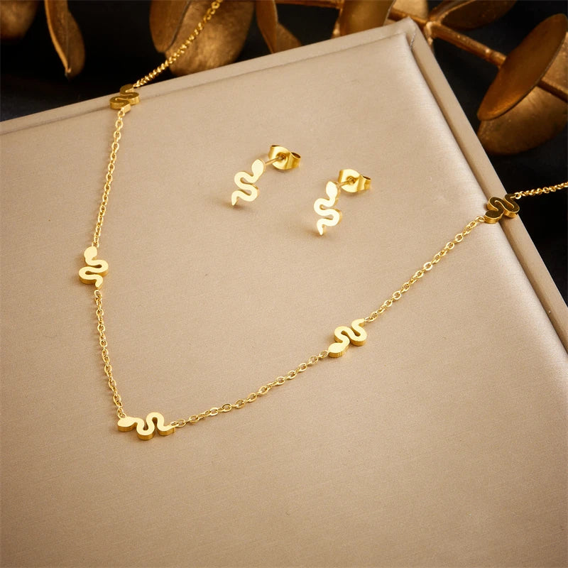 Parure Bijoux Arbre de Vie Femme – Plaqué Or