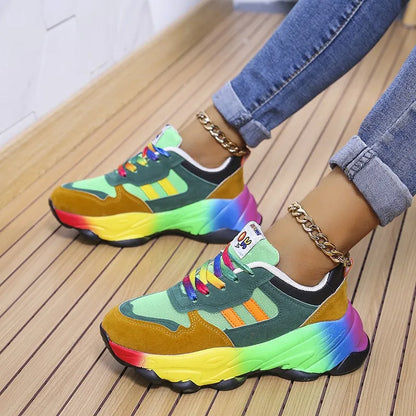 Baskets Femme Plateforme Confortables – Sneakers Tendance