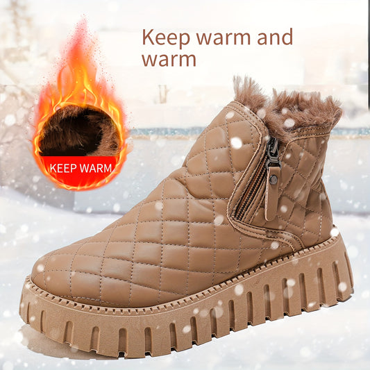 Bottes de neige femme – Chaudes, antidérapantes & confort hiver