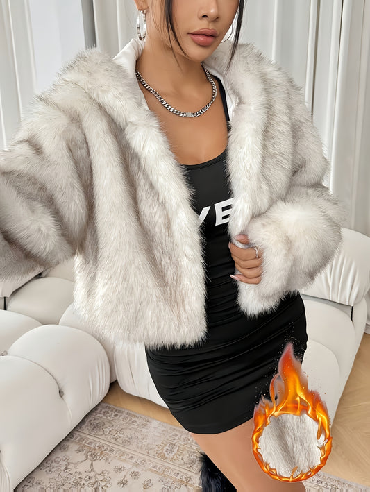 Veste femme chic à capuche – Chaude, élégante & tendance hiver