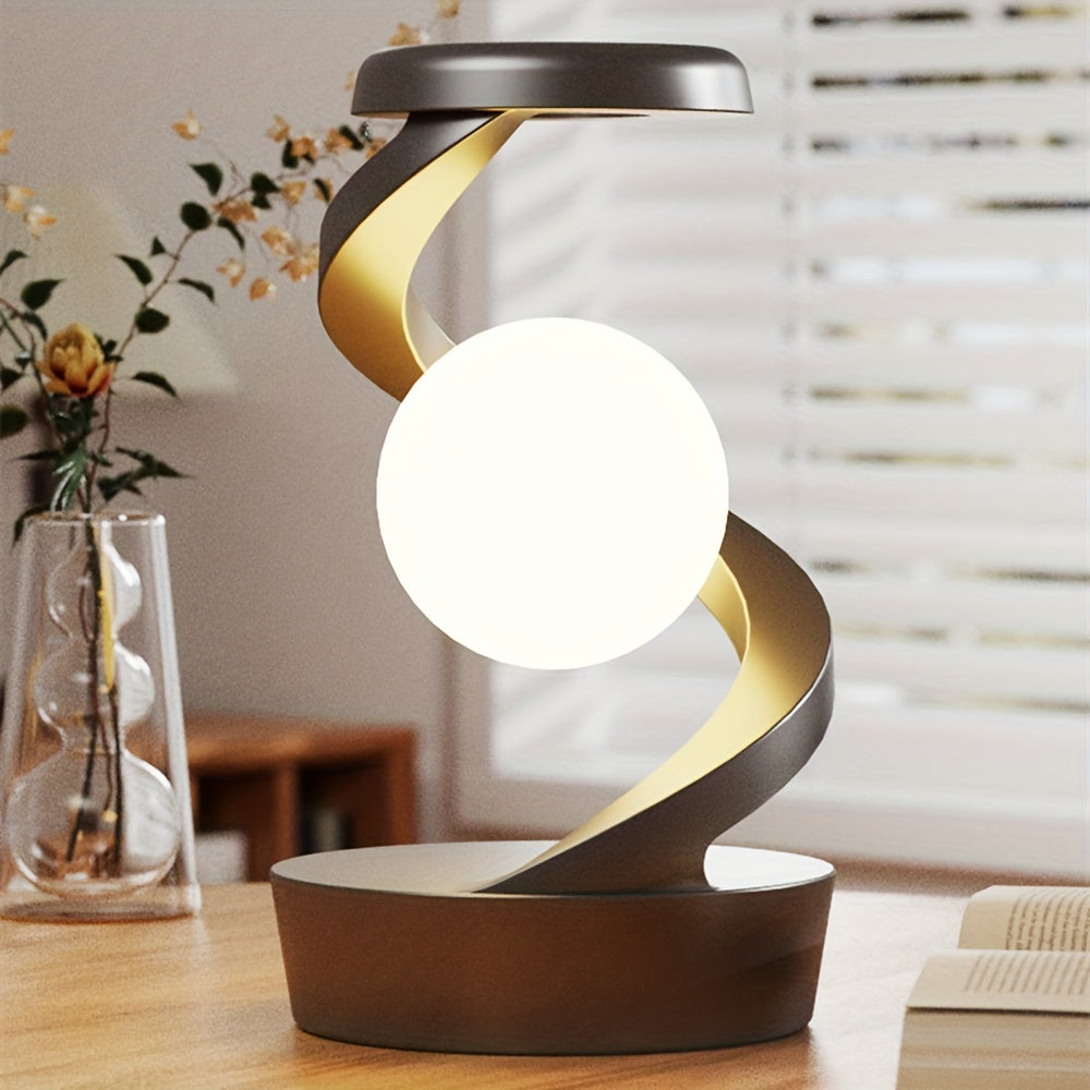 Lampe Flottante 3-en-1 🌈 avec Chargeur Sans Fil & LED Colorées