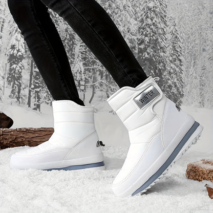 Bottes femme hiver mi-mollet – Chaudes, confortables & légères