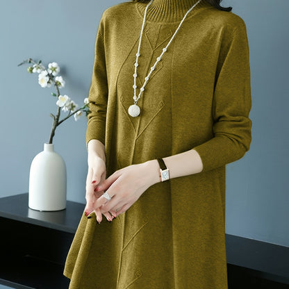 Pull col montant femme 🧶 – Maille chic hiver automne GTIJARA