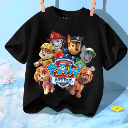 T-shirt Enfant Paw Patrol  – Manches Courtes Coton Été