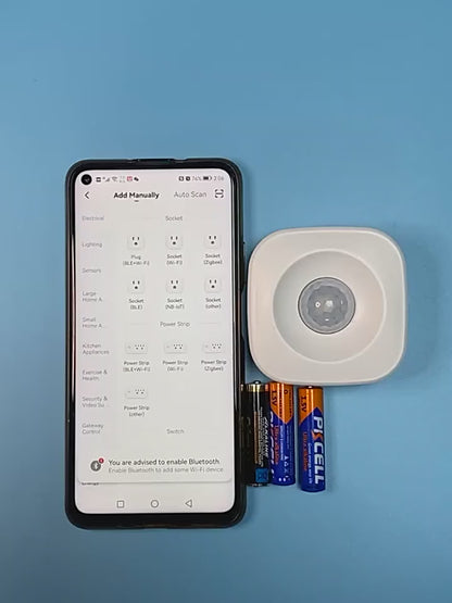 Capteur de mouvement intelligent sans fil, WiFi, PIR, application Smart Life, Google Home, IFTTT Voice