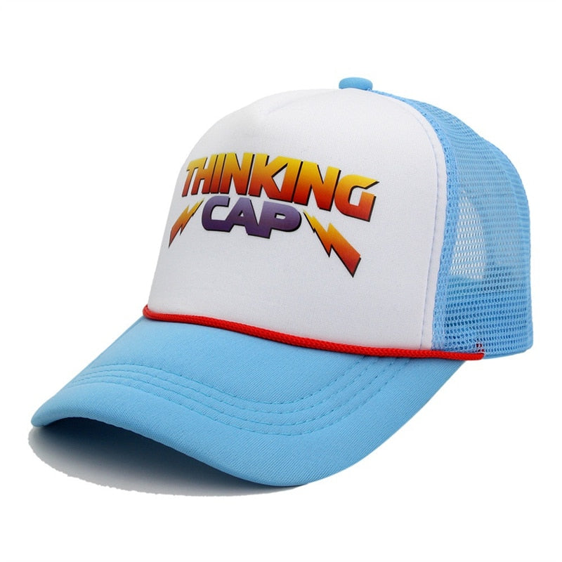 Stranger Things 3 Dustin Casquette New Retro Mesh Trucker Cosplay Camp Know Where gorra graciosa ajustable pour enfants et adultes