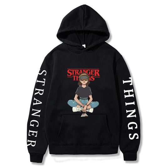 HELLFIRE CLUB Sweatshirts Hellfire Club Sweat à capuche Stranger Things Harajuku Pullover Graphic Clothes